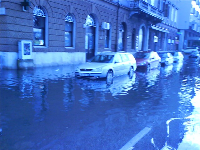 plima u Ri - Riva Boduli